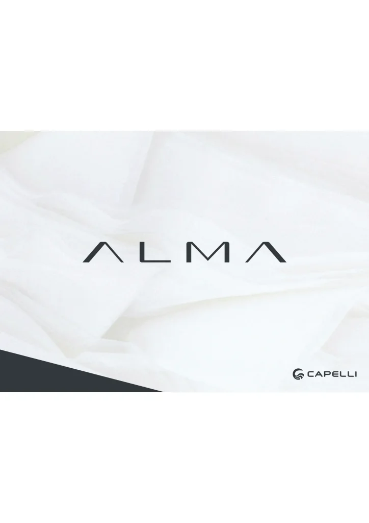 Portada del catálogo Capelli Alma Line
