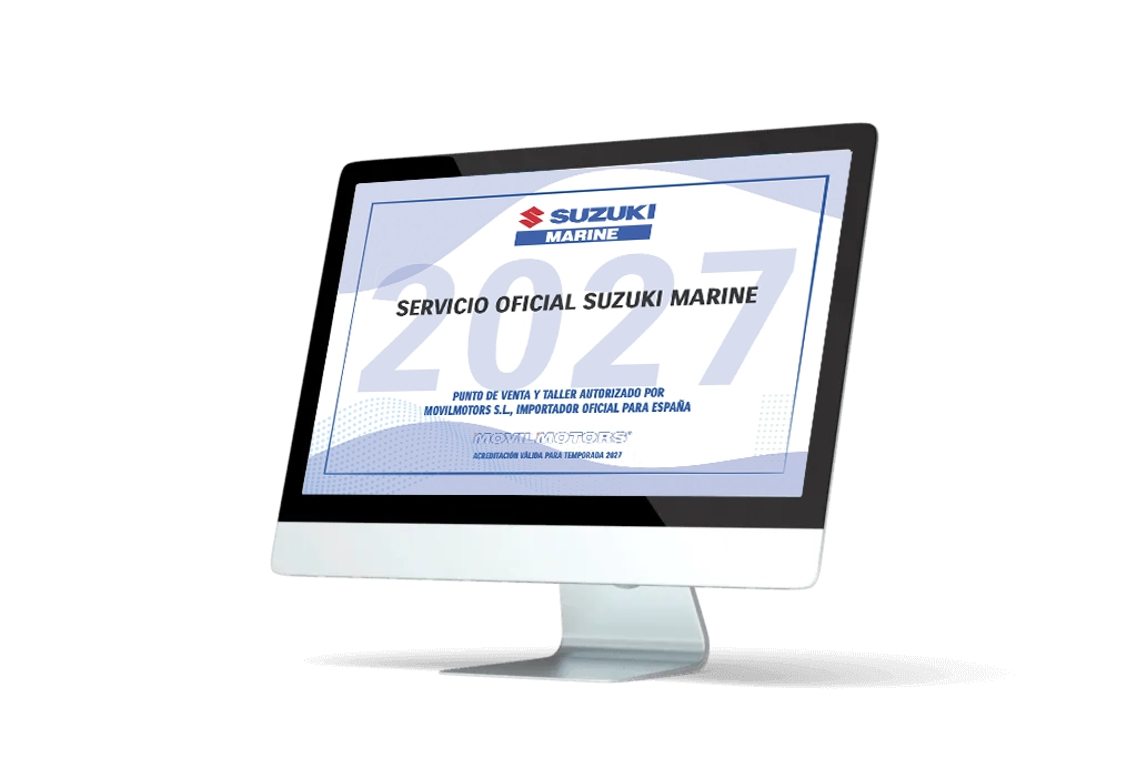 Certificado de servicio oficial Suzuki Marine 2027